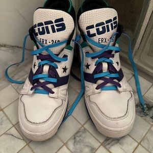 Converse Erx-260 Mid Jewel x Don C Charlotte Hornets White/Purple/Teal, Size 6 M